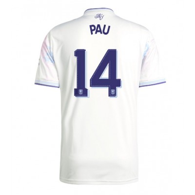 Fotballdrakt Herre Aston Villa Pau Torres #14 Tredjedrakt 2025-26 Kortermet Fotballdrakt Herre Aston Villa Pau Torres #14 Tredjedrakt 2025-26 Kortermet